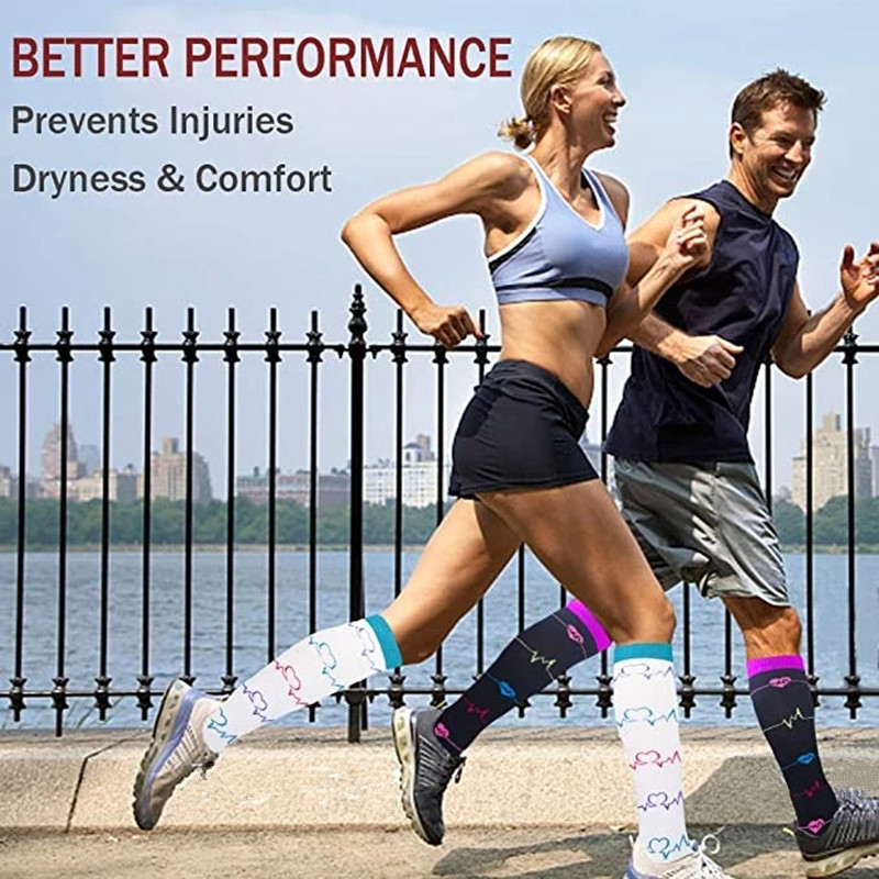 ใหม่ถุงน่องการบีบอัดเส้นเลือดข - Compression Sock Medical บทวิจารณ์และราคา
